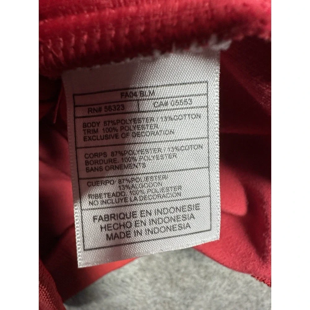 Nike Team Y2K Track Jacket Red White Full Zip Swoosh Youth XL Vintage 2000s